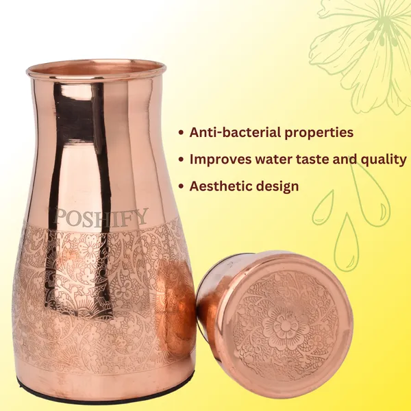 Brown_Copper_Purehydrate_Bedroom_Water_Bottle_With_2_In_1_Lid_Glass