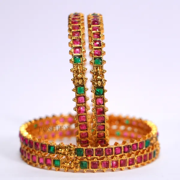 Luxury_Gold_Plated_Goddess_Laxmi_Design_Pure_Brass_Bangles_for_Women_|_Bangles_Set_|_1489_-_1505_|_Latest_Stylish_Traditional_Kada_Bangles_|_Just_Like_Real_Gold_Jewellery_|_Fashion_|_SET_OF_2