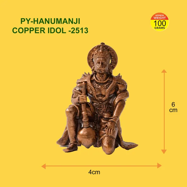 HANUMANJI_COPPER_IDOL
