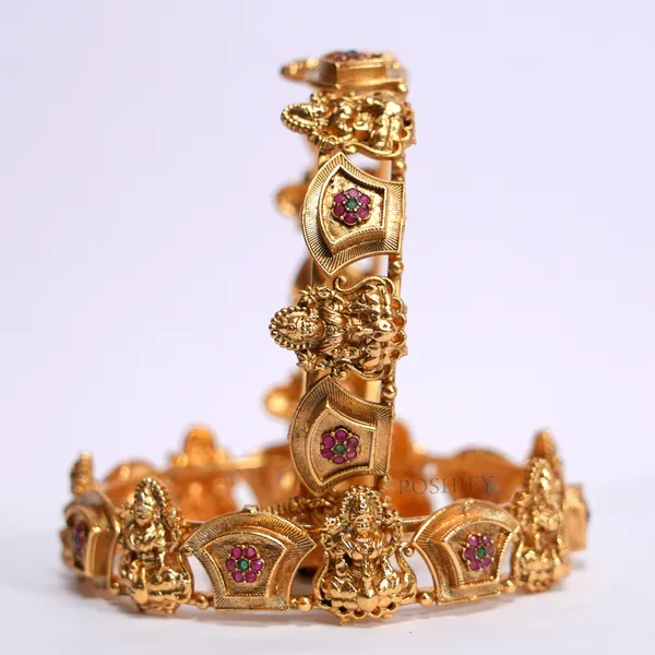 Luxury_Gold_Plated_Goddess_Laxmi_Design_Pure_Brass_Bangles_for_Women_|_Bangles_Set_|_1489_-_1505_|_Latest_Stylish_Traditional_Kada_Bangles_|_Just_Like_Real_Gold_Jewellery_|_Fashion_|_SET_OF_2