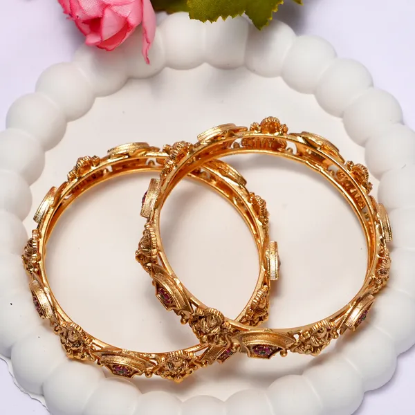 Luxury_Gold_Plated_Goddess_Laxmi_Design_Pure_Brass_Bangles_for_Women_|_Bangles_Set_|_1489_-_1505_|_Latest_Stylish_Traditional_Kada_Bangles_|_Just_Like_Real_Gold_Jewellery_|_Fashion_|_SET_OF_2