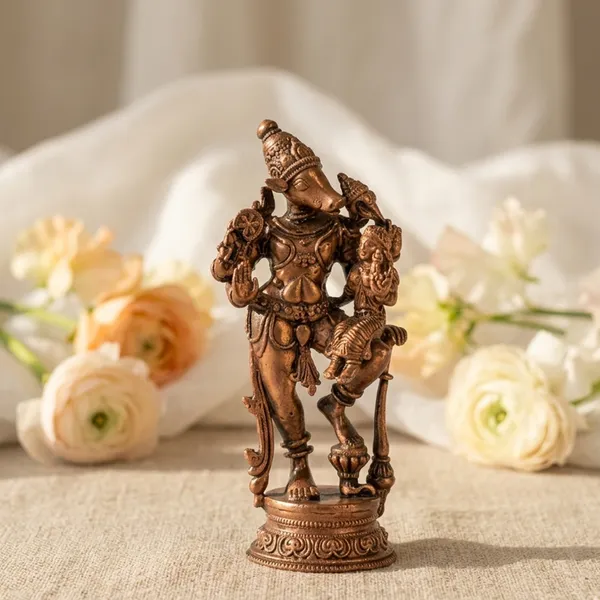 LAKSHMI_VARAHA_COPPER_IDOL