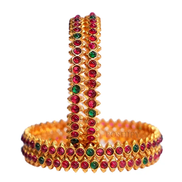 Luxury_Gold_Plated_Pure_Brass_Bangles_for_Women_|_Bangles_Set_|_11010B_-_1820_|_Latest_Stylish_Traditional_Kada_Bangles_|_Just_Like_Real_Gold_Jewellery_|_Fashion_|_SET_OF_4