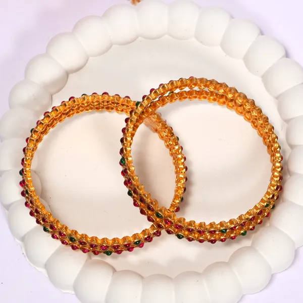 Luxury_Gold_Plated_Pure_Brass_Bangles_for_Women_|_Bangles_Set_|_11010B_-_1820_|_Latest_Stylish_Traditional_Kada_Bangles_|_Just_Like_Real_Gold_Jewellery_|_Fashion_|_SET_OF_4
