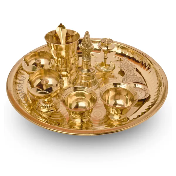 Gold_Brass_Set_Grand_Pooja_Thali_Set