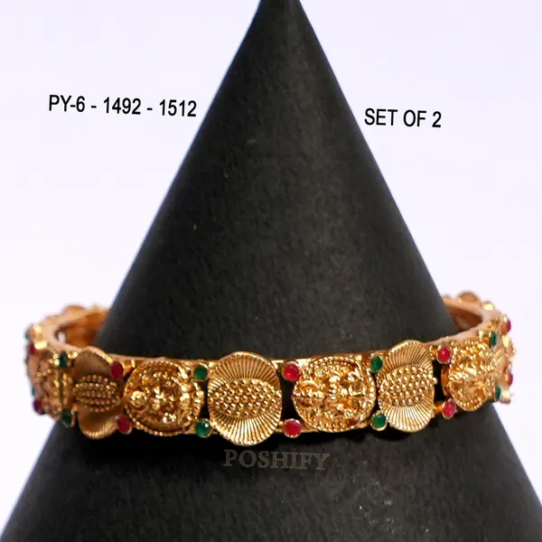 Luxury_Gold_Plated_Goddess_Laxmi_Design_Pure_Brass_Bangles_for_Women_|_Bangles_Set_|_1489_-_1505_|_Latest_Stylish_Traditional_Kada_Bangles_|_Just_Like_Real_Gold_Jewellery_|_Fashion_|_SET_OF_2