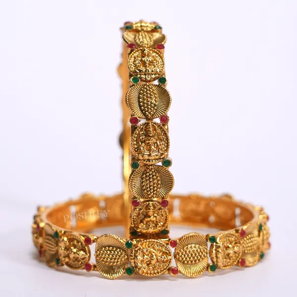 Luxury_Gold_Plated_Goddess_Laxmi_Design_Pure_Brass_Bangles_for_Women_|_Bangles_Set_|_1489_-_1505_|_Latest_Stylish_Traditional_Kada_Bangles_|_Just_Like_Real_Gold_Jewellery_|_Fashion_|_SET_OF_2