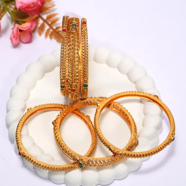 Luxury_Gold_Plated_Pure_Brass_Bangles_for_Women_|_Bangles_Set_|_2139_-_1722_|_Latest_Stylish_Traditional_Kada_Bangles_|_Just_Like_Real_Gold_Jewellery_|_Fashion_|_SET_OF_6
