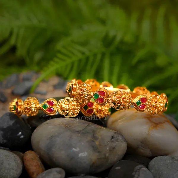 Luxury_Gold_Plated_Goddess_Laxmi_Design_Pure_Brass_Bangles_for_Women_|_Bangles_Set_|_1489_-_1505_|_Latest_Stylish_Traditional_Kada_Bangles_|_Just_Like_Real_Gold_Jewellery_|_Fashion_|_SET_OF_2