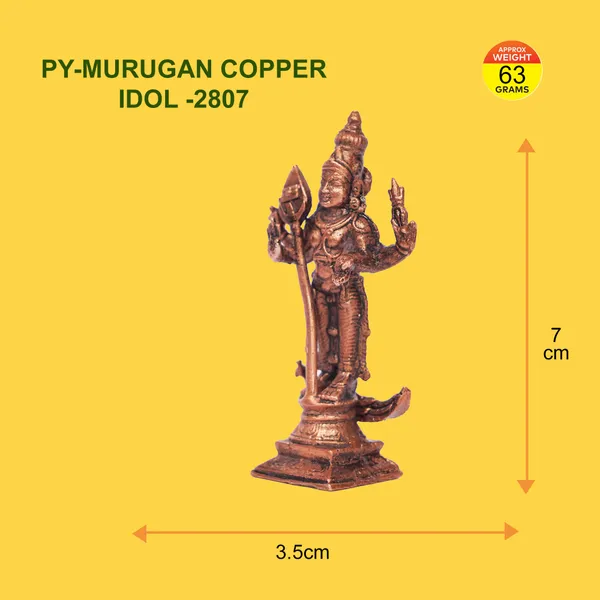 MURUGAN_COPPER_IDOL