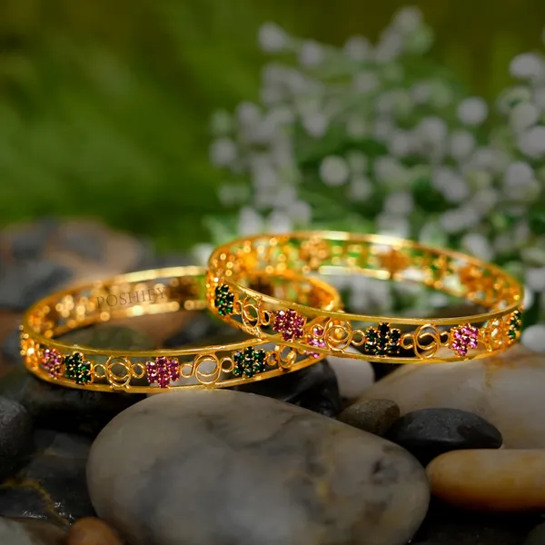Luxury_Gold_Plated_Pure_Brass_Bangles_for_Women_|_Bangles_Set_|_319_-_1624_|_Latest_Stylish_Traditional_Kada_Bangles_|_Just_Like_Real_Gold_Jewellery_|_Fashion_|_SET_OF_2