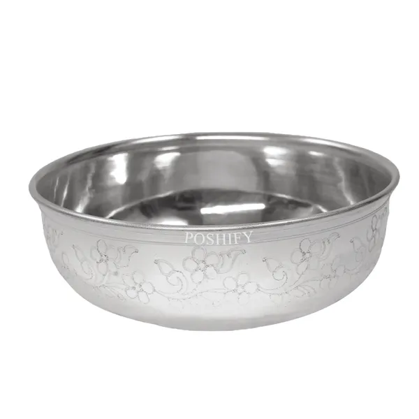 German_Silver_Elegant_&_Pooja_Bowl_Set