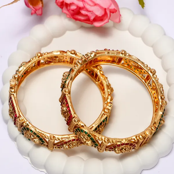 Luxury_Gold_Plated_Goddess_Laxmi_Design_Pure_Brass_Bangles_for_Women_|_Bangles_Set_|_1489_-_1505_|_Latest_Stylish_Traditional_Kada_Bangles_|_Just_Like_Real_Gold_Jewellery_|_Fashion_|_SET_OF_2