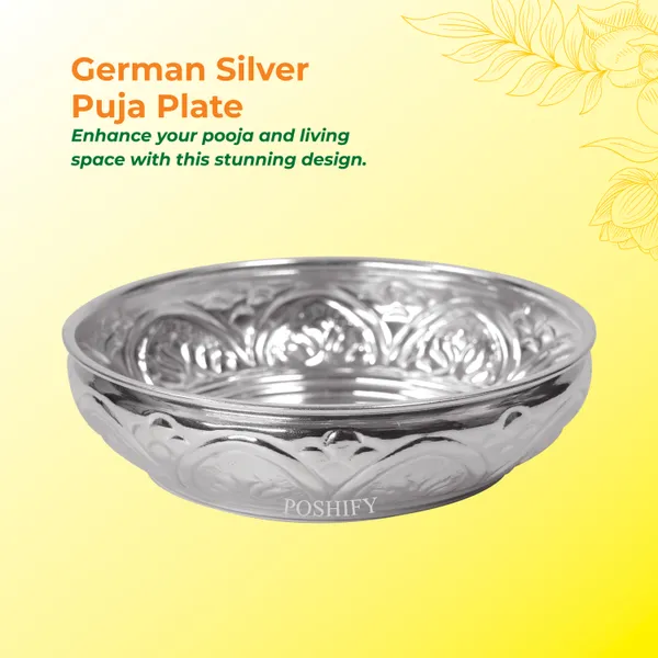 German_Silver_Handcrafted_Pooja_Plate