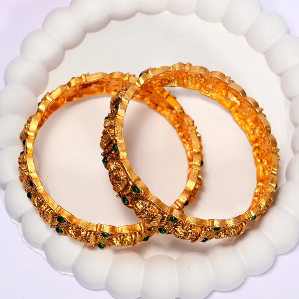 Luxury_Gold_Plated_Goddess_Laxmi_Design_Pure_Brass_Bangles_for_Women_|_Bangles_Set_|_1489_-_1505_|_Latest_Stylish_Traditional_Kada_Bangles_|_Just_Like_Real_Gold_Jewellery_|_Fashion_|_SET_OF_2