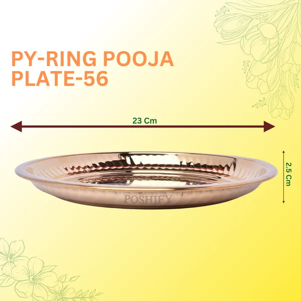 Gold_Brass_Elegant_Handcrafted_Ring_Designed_Plate_Pooja