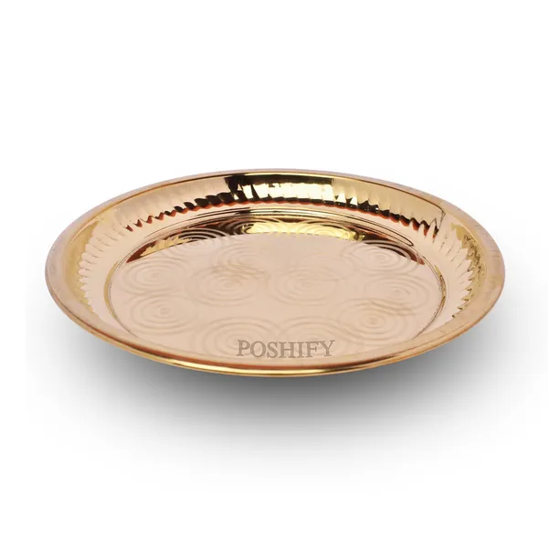Gold_Brass_Elegant_Handcrafted_Ring_Designed_Plate_Pooja