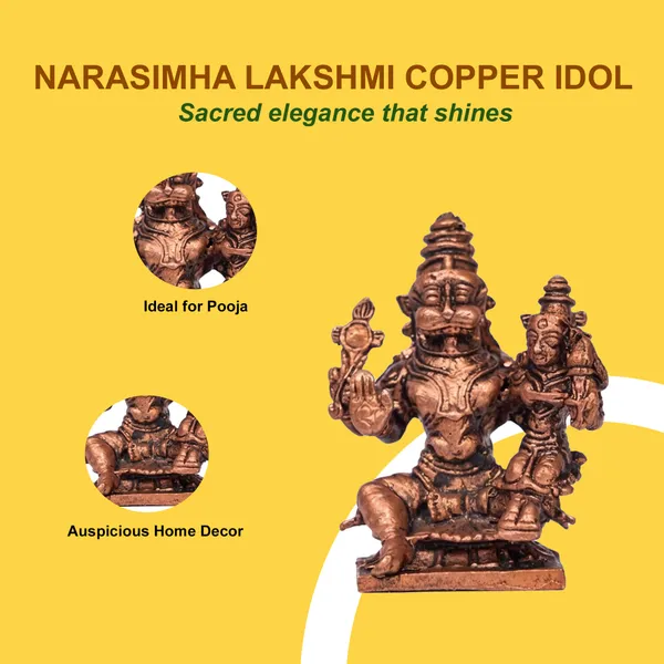 NARASIMHA_LAKSHMI_COPPER_IDOL