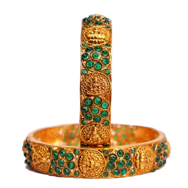 Luxury_Gold_Plated_Goddess_Laxmi_Design_Pure_Brass_Bangles_for_Women_|_Bangles_Set_|_1489_-_1505_|_Latest_Stylish_Traditional_Kada_Bangles_|_Just_Like_Real_Gold_Jewellery_|_Fashion_|_SET_OF_2