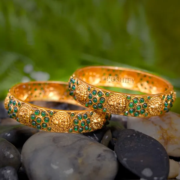 Luxury_Gold_Plated_Goddess_Laxmi_Design_Pure_Brass_Bangles_for_Women_|_Bangles_Set_|_1489_-_1505_|_Latest_Stylish_Traditional_Kada_Bangles_|_Just_Like_Real_Gold_Jewellery_|_Fashion_|_SET_OF_2