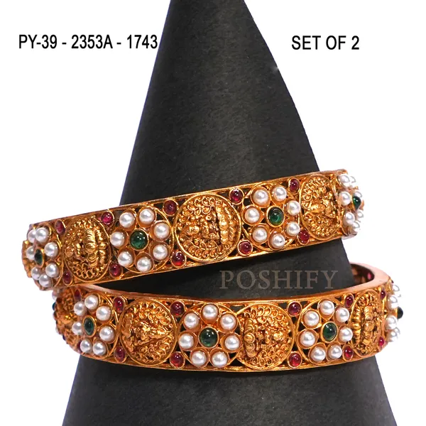 Luxury_Gold_Plated_Goddess_Laxmi_Design_Pure_Brass_Bangles_for_Women_|_Bangles_Set_|_1489_-_1505_|_Latest_Stylish_Traditional_Kada_Bangles_|_Just_Like_Real_Gold_Jewellery_|_Fashion_|_SET_OF_2