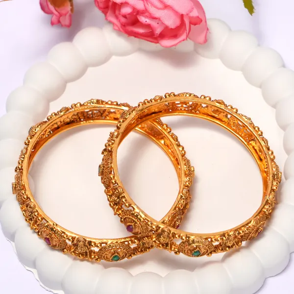 Luxury_Gold_Plated_Goddess_Laxmi_Design_Pure_Brass_Bangles_for_Women_|_Bangles_Set_|_1489_-_1505_|_Latest_Stylish_Traditional_Kada_Bangles_|_Just_Like_Real_Gold_Jewellery_|_Fashion_|_SET_OF_2