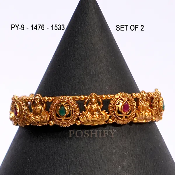 Luxury_Gold_Plated_Goddess_Laxmi_Design_Pure_Brass_Bangles_for_Women_|_Bangles_Set_|_1489_-_1505_|_Latest_Stylish_Traditional_Kada_Bangles_|_Just_Like_Real_Gold_Jewellery_|_Fashion_|_SET_OF_2