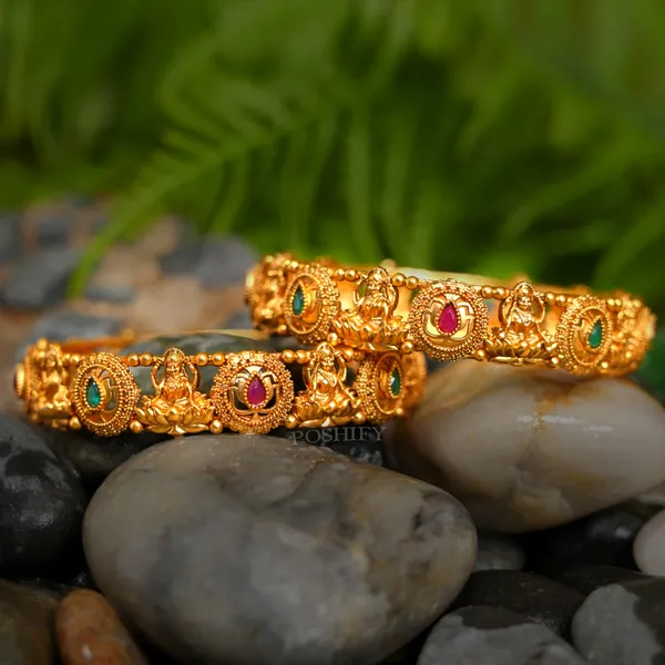 Luxury_Gold_Plated_Goddess_Laxmi_Design_Pure_Brass_Bangles_for_Women_|_Bangles_Set_|_1489_-_1505_|_Latest_Stylish_Traditional_Kada_Bangles_|_Just_Like_Real_Gold_Jewellery_|_Fashion_|_SET_OF_2