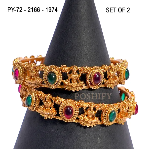 Luxury_Gold_Plated_Goddess_Laxmi_Design_Pure_Brass_Bangles_for_Women_|_Bangles_Set_|_1489_-_1505_|_Latest_Stylish_Traditional_Kada_Bangles_|_Just_Like_Real_Gold_Jewellery_|_Fashion_|_SET_OF_2