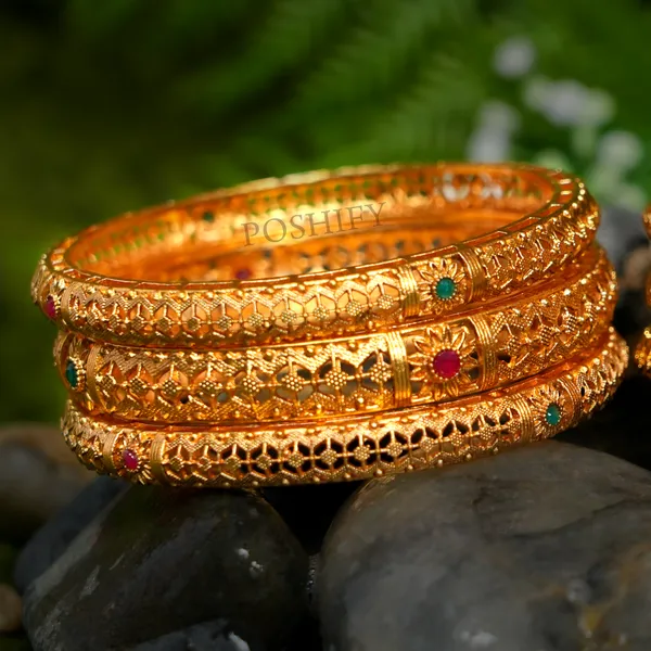 Luxury_Gold_Plated_Pure_Brass_Bangles_for_Women_|_Bangles_Set_|_2138_-_1715_|_Latest_Stylish_Traditional_Kada_Bangles_|_Just_Like_Real_Gold_Jewellery_|_Fashion_|_SET_OF_6