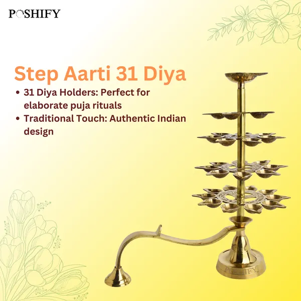Gold_Brass_Premium_Traditional_Handcrafted_Hanging_Aarti_Deepak_Count_Of_1