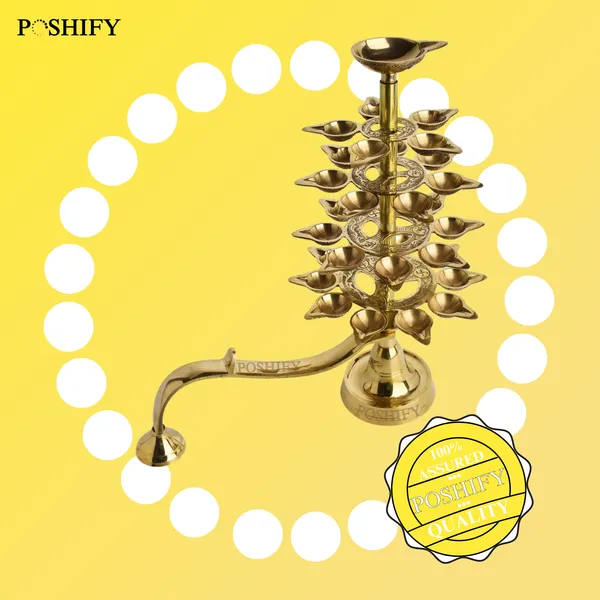 Gold_Brass_Premium_Traditional_Handcrafted_Hanging_Aarti_Deepak_Count_Of_1