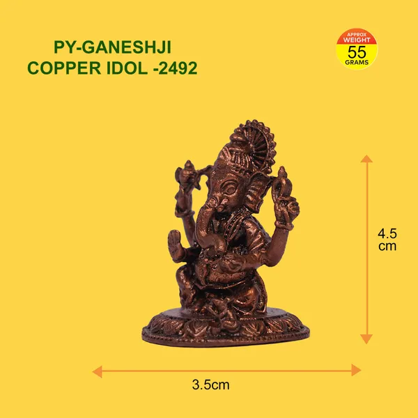 GANESHJI_COPPER_IDOL