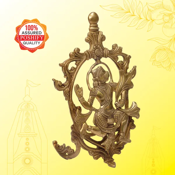 Golden_Brass_Premium_Lord_Hanuman_In_Frame_Count_Of_1