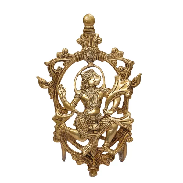Golden_Brass_Premium_Lord_Hanuman_In_Frame_Count_Of_1