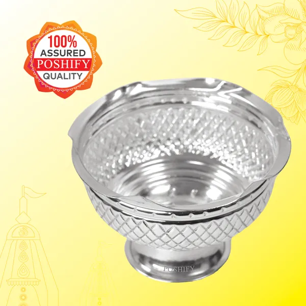 German_Silver_Elegant_&_Kumkum_Bowl