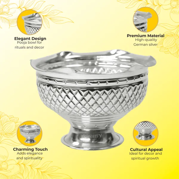 German_Silver_Elegant_&_Kumkum_Bowl