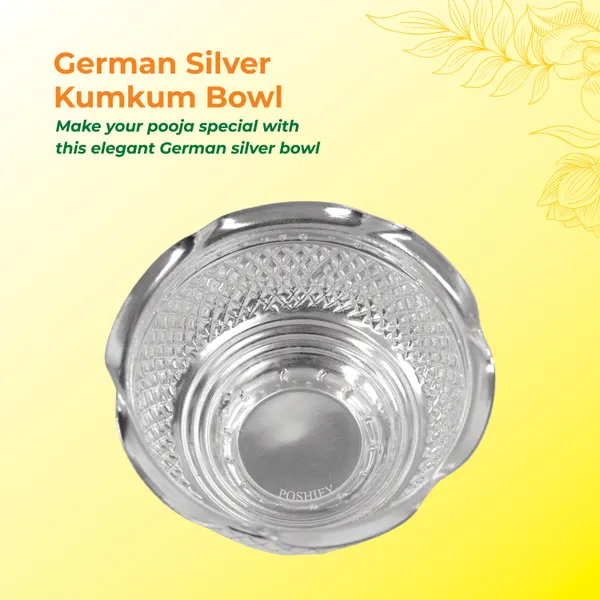 German_Silver_Elegant_&_Kumkum_Bowl