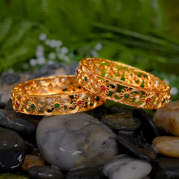 Luxury_Gold_Plated_Pure_Brass_Bangles_for_Women_|_Bangles_Set_|_2371_-_2086_|_Latest_Stylish_Traditional_Kada_Bangles_|_Just_Like_Real_Gold_Jewellery_|_Fashion_|_SET_OF_2