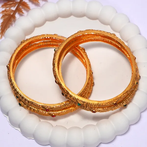Luxury_Gold_Plated_Pure_Brass_Bangles_for_Women_|_Bangles_Set_|_2412_-_1904_|_Latest_Stylish_Traditional_Kada_Bangles_|_Just_Like_Real_Gold_Jewellery_|_Fashion_|_SET_OF_4