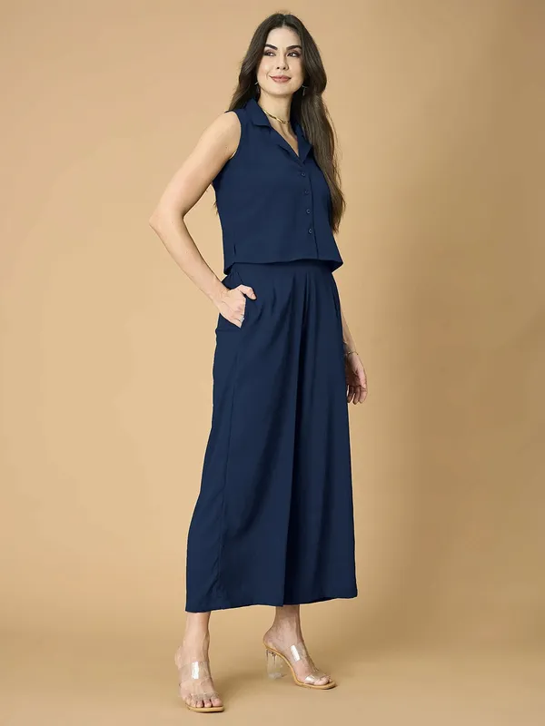 Blue_Top_and_Bottom_Co-Ords_Set_Jumpsuit_For_Women