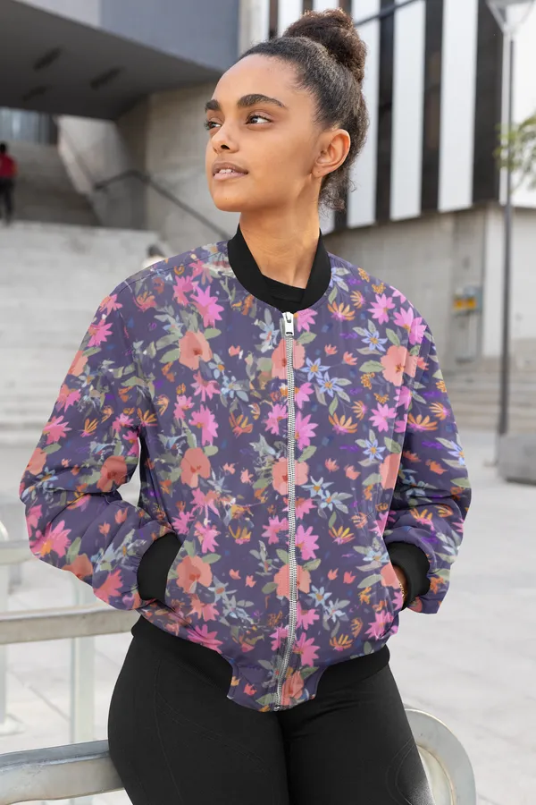 Purple_Cotton_Bomber_Jacket_For_Women