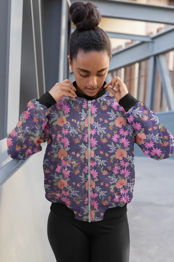 Purple_Cotton_Bomber_Jacket_For_Women