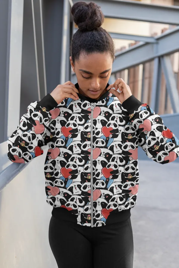 Black_Cotton_Bomber_Jacket_For_Women