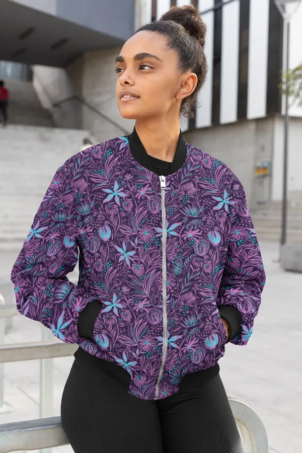 Purple_Cotton_Bomber_Jacket_For_Women