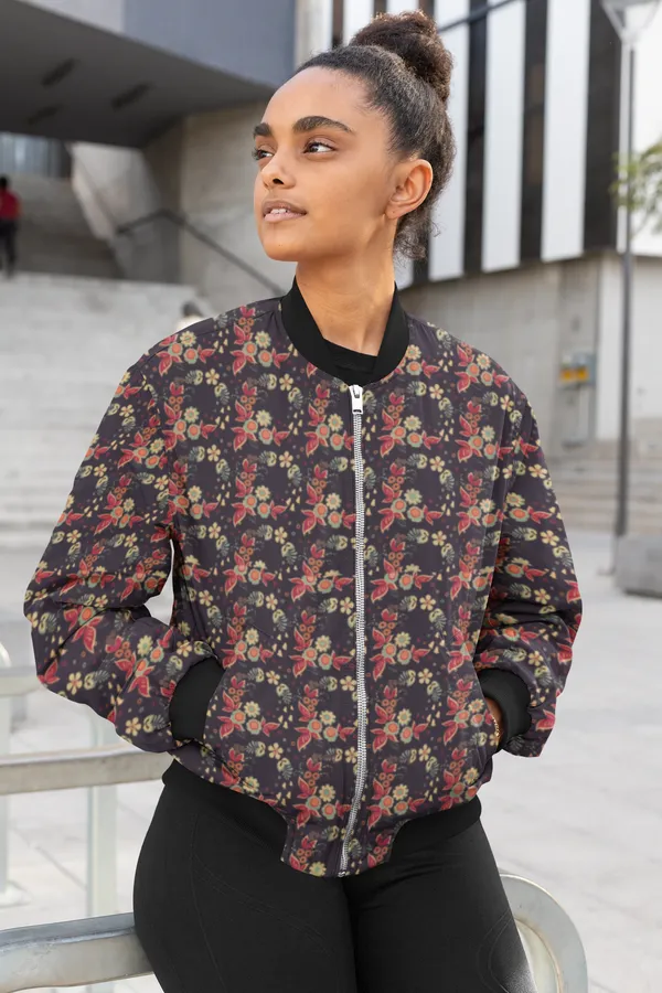 Multicolor_Cotton_Bomber_Jacket_For_Women