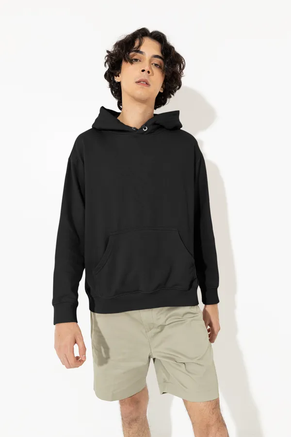 Black_Cotton_Regular_Fit_Hoodie_For_Men
