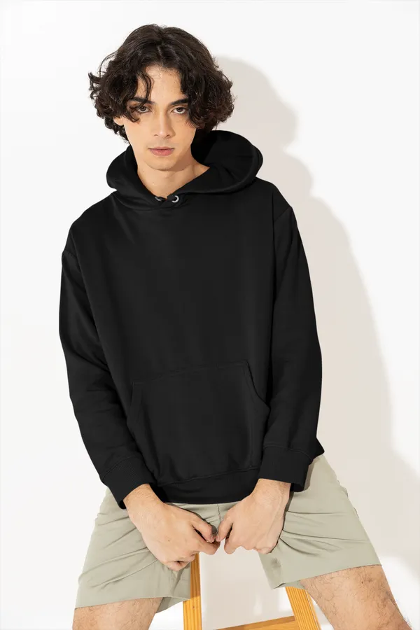 Black_Cotton_Regular_Fit_Hoodie_For_Men