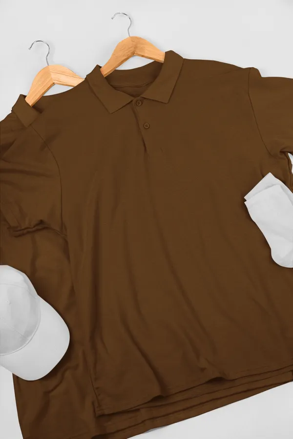 Coffee_Cotton_Regular_Fit_Polo_T-Shirt_For_Men