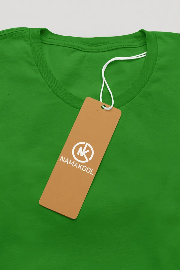 Green_Cotton_Regular_Fit_T-Shirt_For_Men